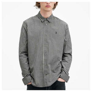 AllSaints Neo Checked Ramskull Relaxed Fit Shirt